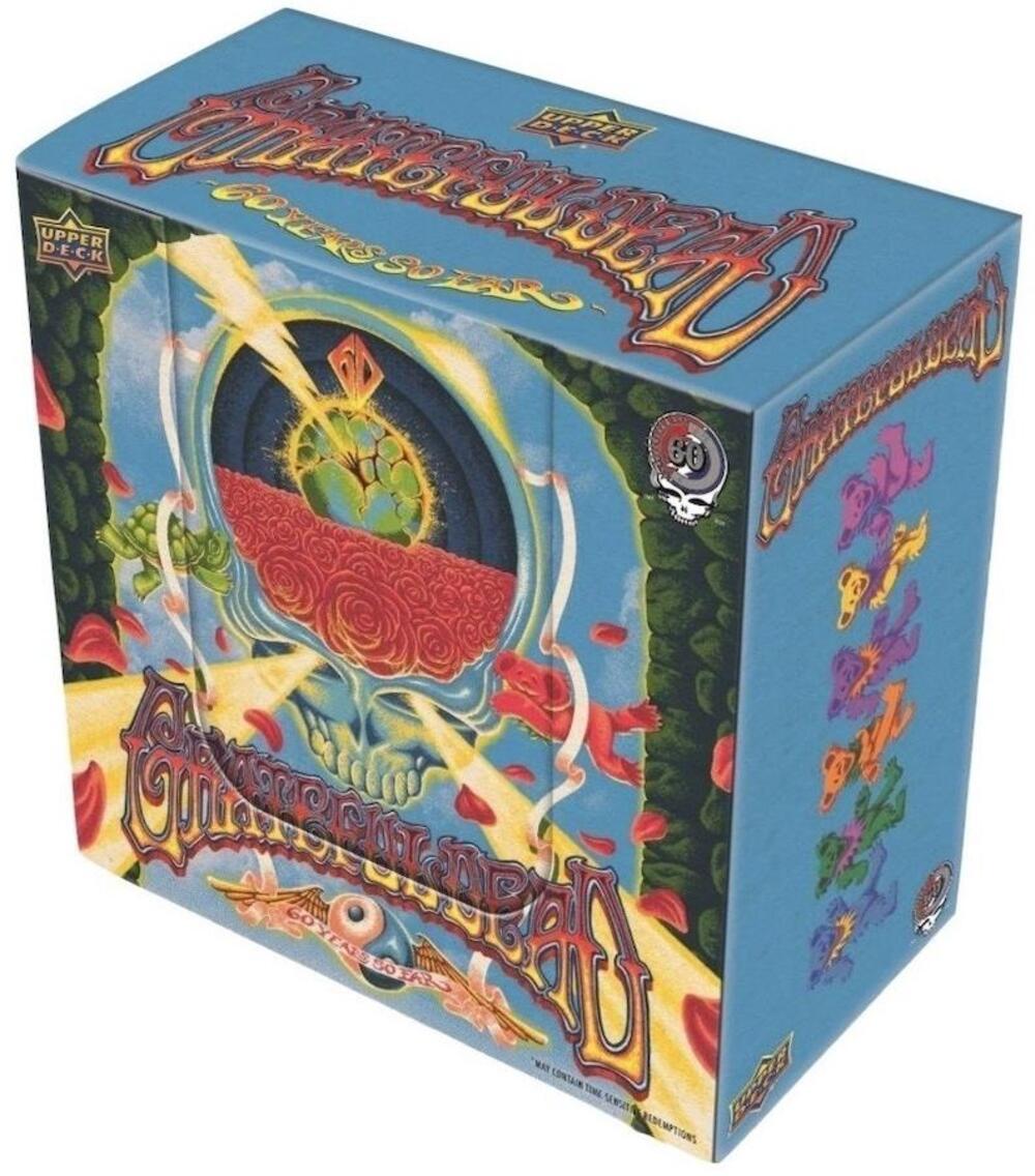 2025 Upper Deck Grateful Dead 60 Years So Far A Visual Trip 55 Card Box